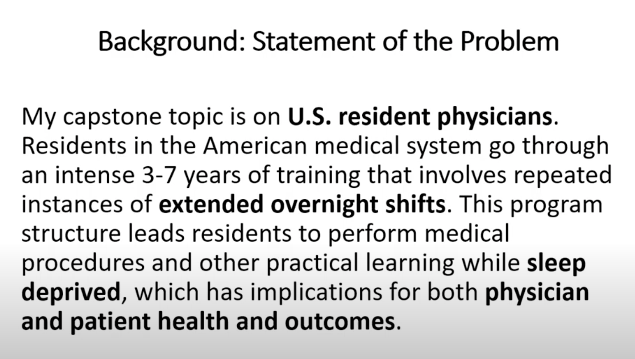 Undergraduate Sleep Education GenEd 1038 at Harvard College Sleep